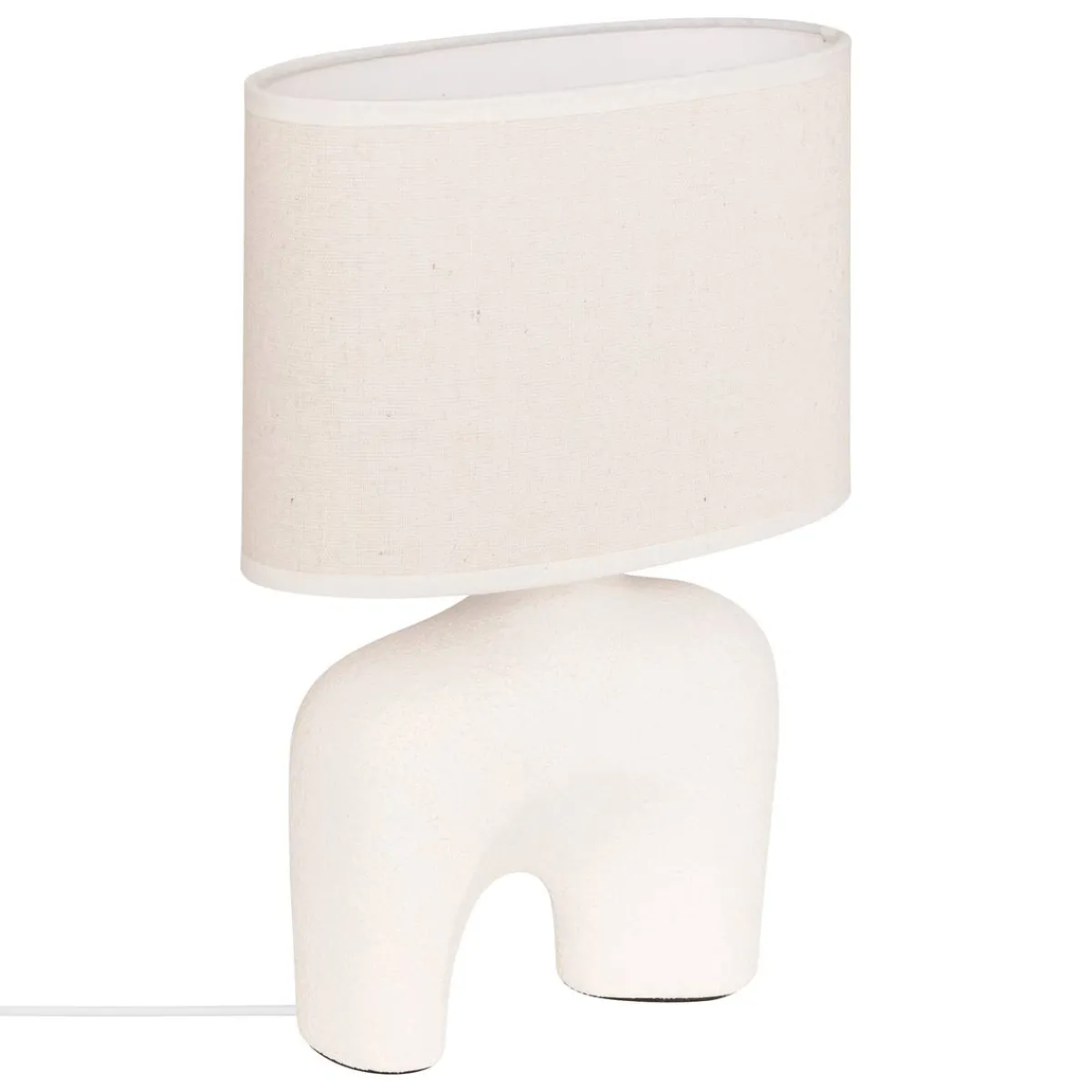 Atmosphera Lampes De Table*Lampe à poser Secteur "Gaby" Beige