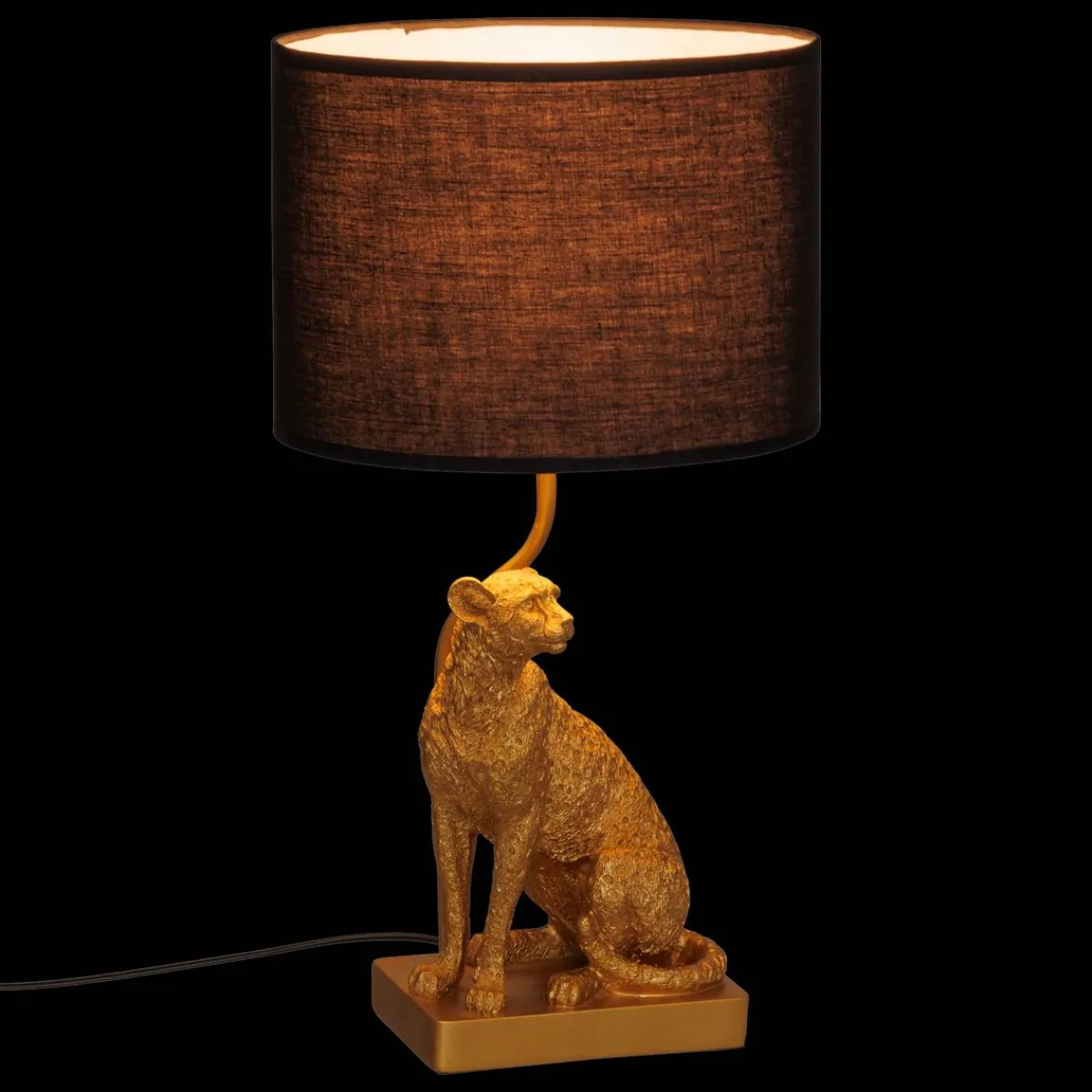 Atmosphera Lampes De Table*Lampe à poser Secteur "Gepi" Beige