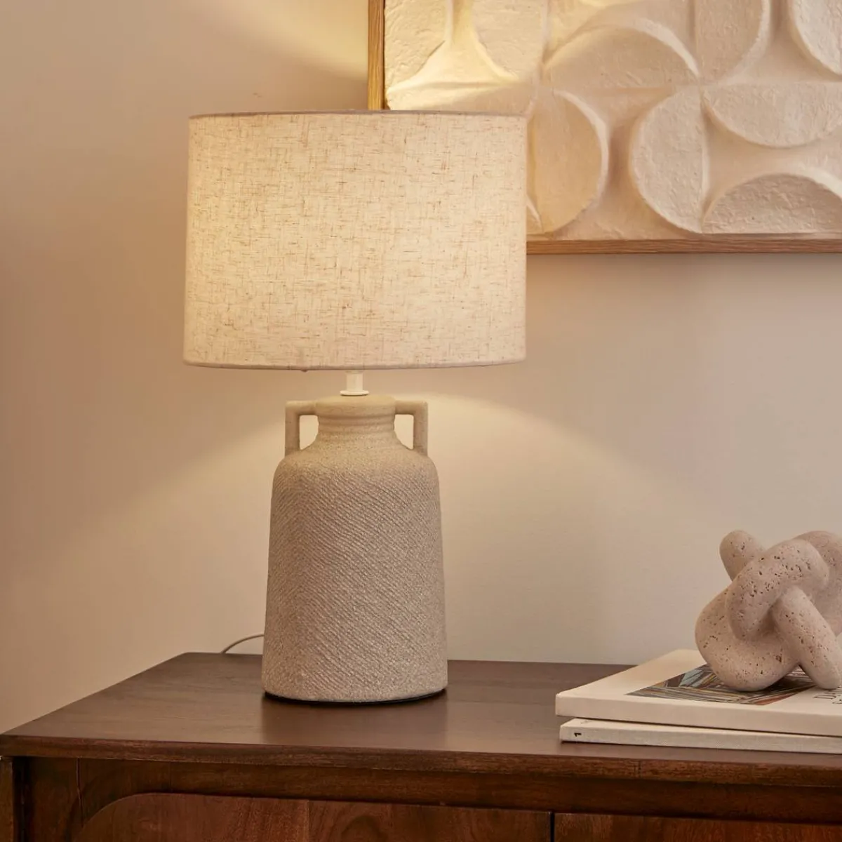 Atmosphera Lampes De Table*Lampe à poser Secteur "Gibus" Doré