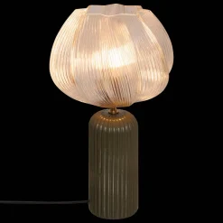 Atmosphera Lampes De Table*Lampe à poser Secteur "Phylas" Ambre
