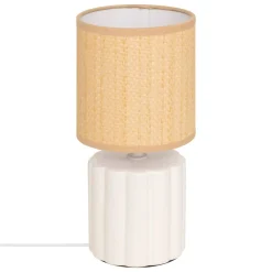Atmosphera Lampes De Table*Lampe à poser Secteur "Tylia" Blanc