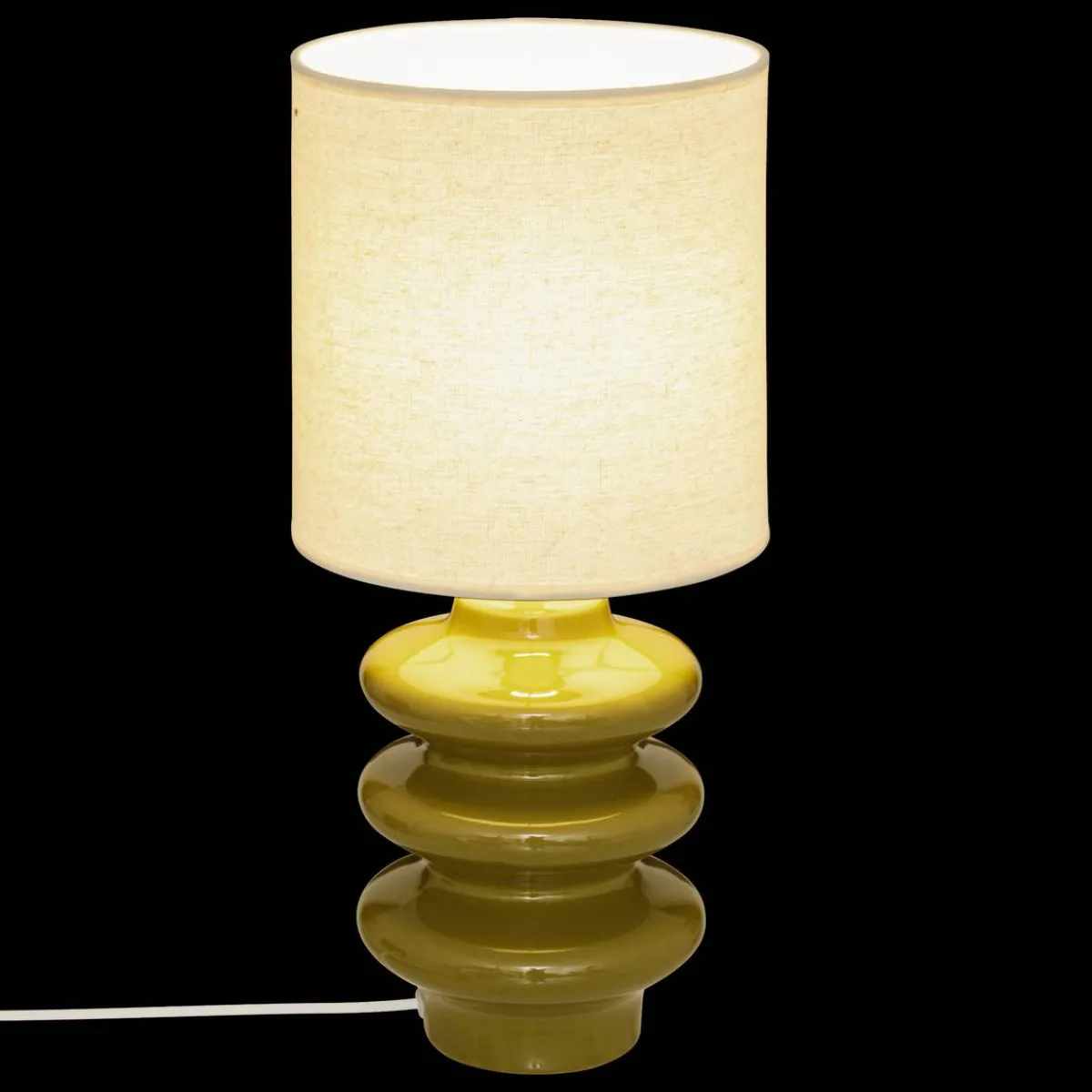 Atmosphera Lampes De Table*Lampe à poser Secteur "Vinus " Vert