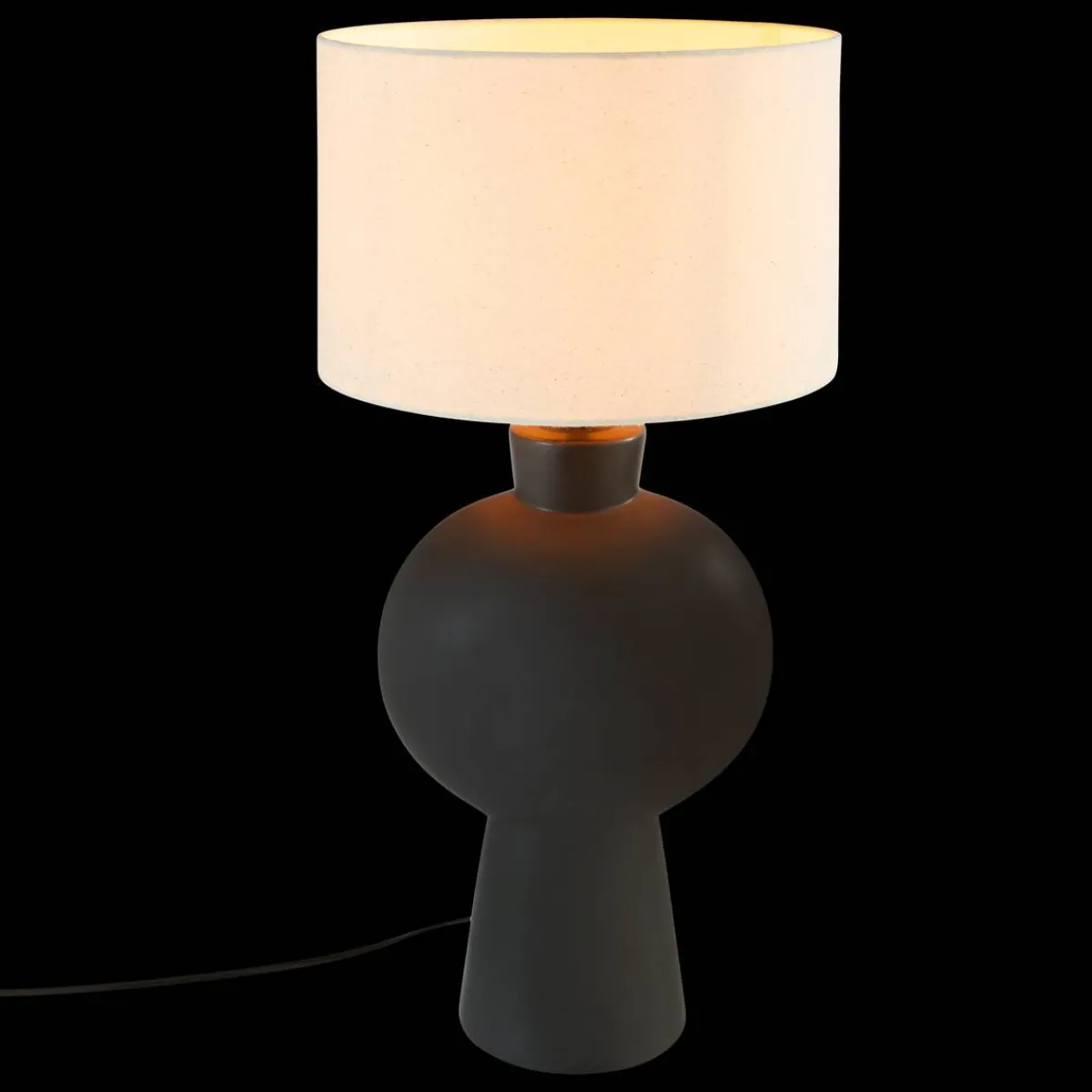 Atmosphera Lampes De Table*Lampe à poser "Yulia" Cuivre