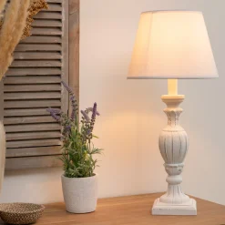 Atmosphera Lampes De Chevet*Lampe "Renzo" Blanc