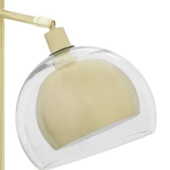 Atmosphera Lampes De Chevet*Lampe "Rivi", verre Blanc