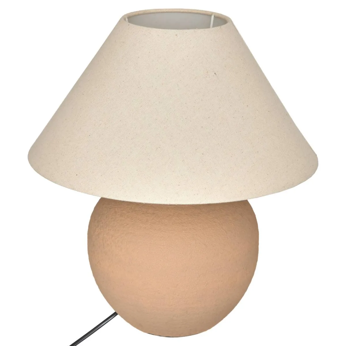 Atmosphera Lampes De Table*Lampe "Seiya" Beige