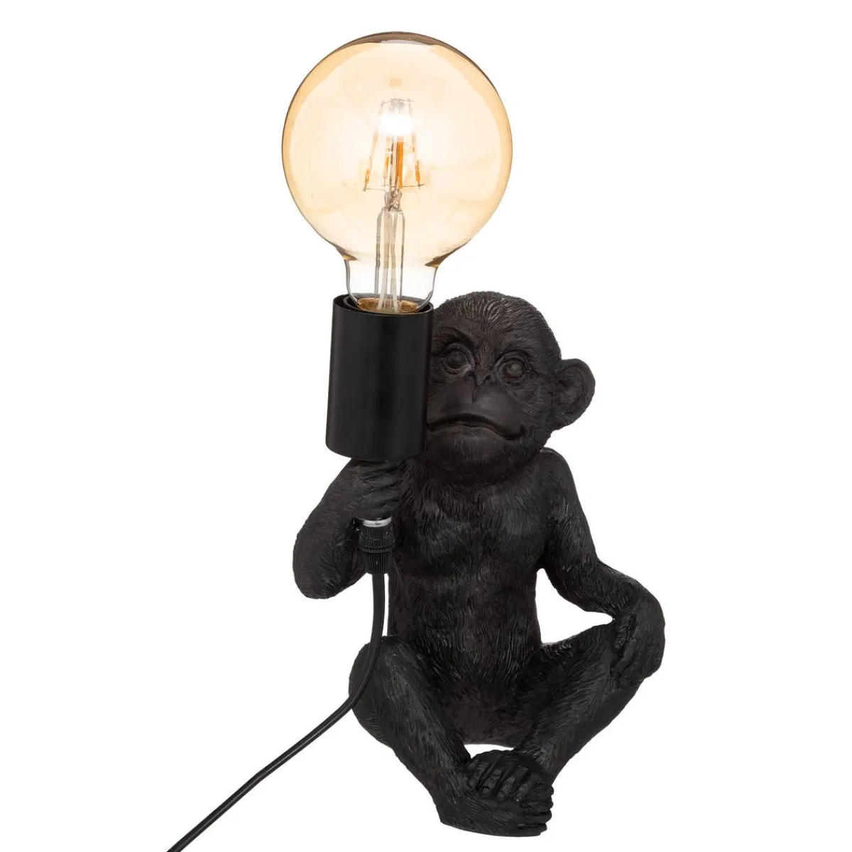 Atmosphera Lampes De Table*Lampe singe, résine VertTilleul