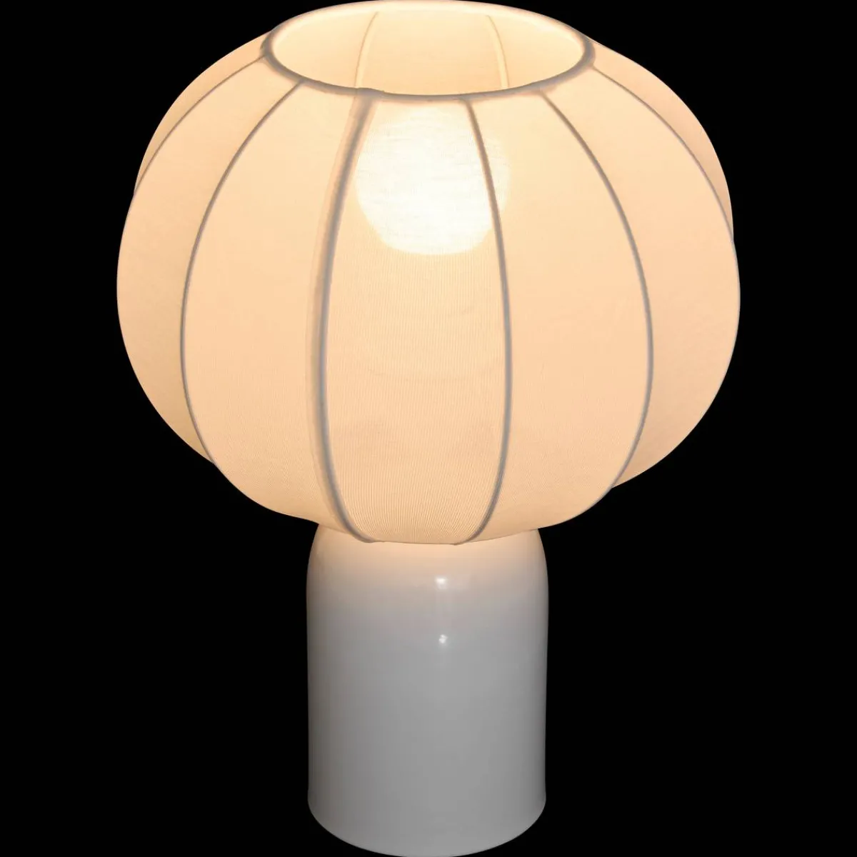 Atmosphera Lampes De Table*Lampe "Tobie" Beige