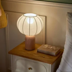 Atmosphera Lampes De Table*Lampe "Tobie" Pêche