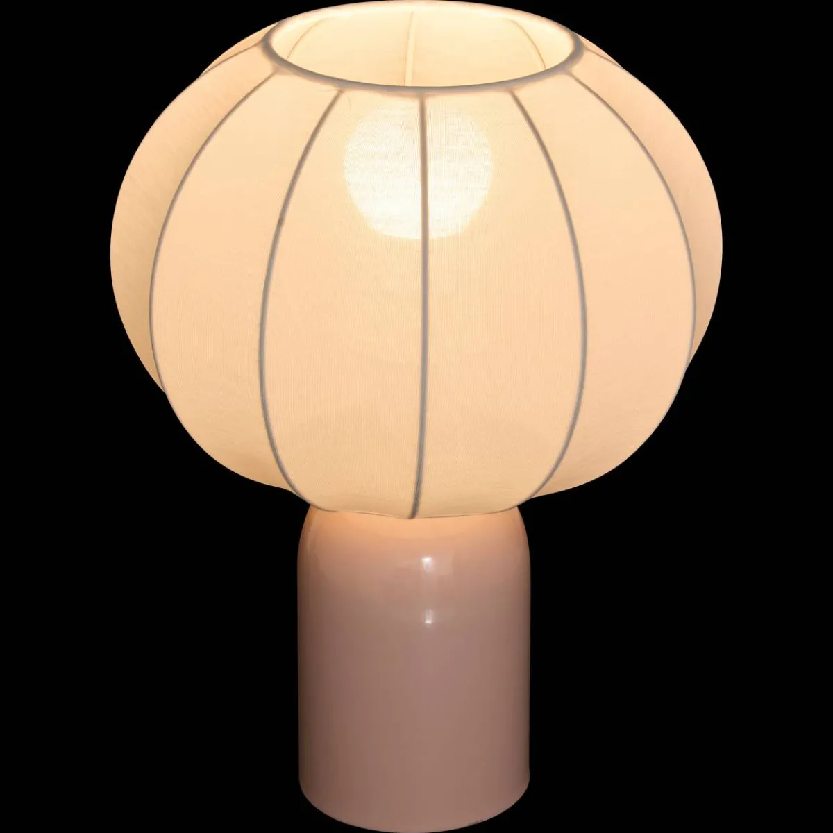 Atmosphera Lampes De Table*Lampe "Tobie" Pêche