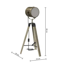 Atmosphera Lampes De Table*Lampe trépied