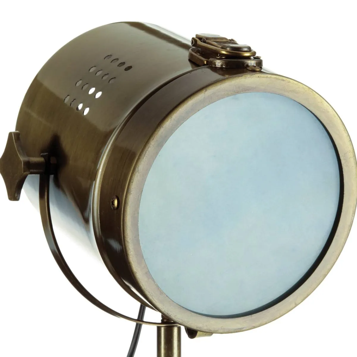 Atmosphera Lampes De Table*Lampe trépied "Ebor" Bleu