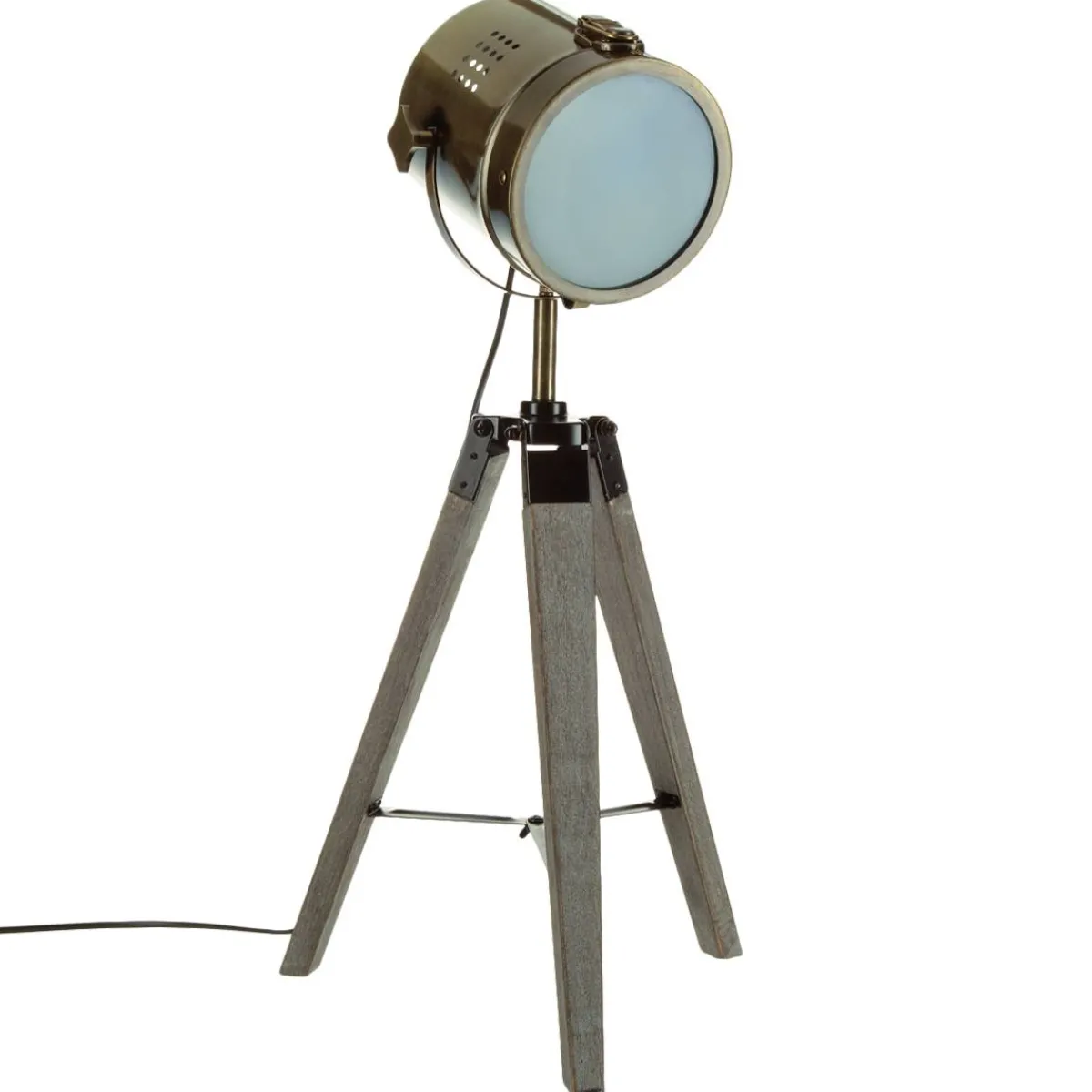 Atmosphera Lampes De Table*Lampe trépied "Ebor" Bleu
