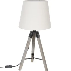Atmosphera Lampes De Table*Lampe trépied "Runo" Blanc