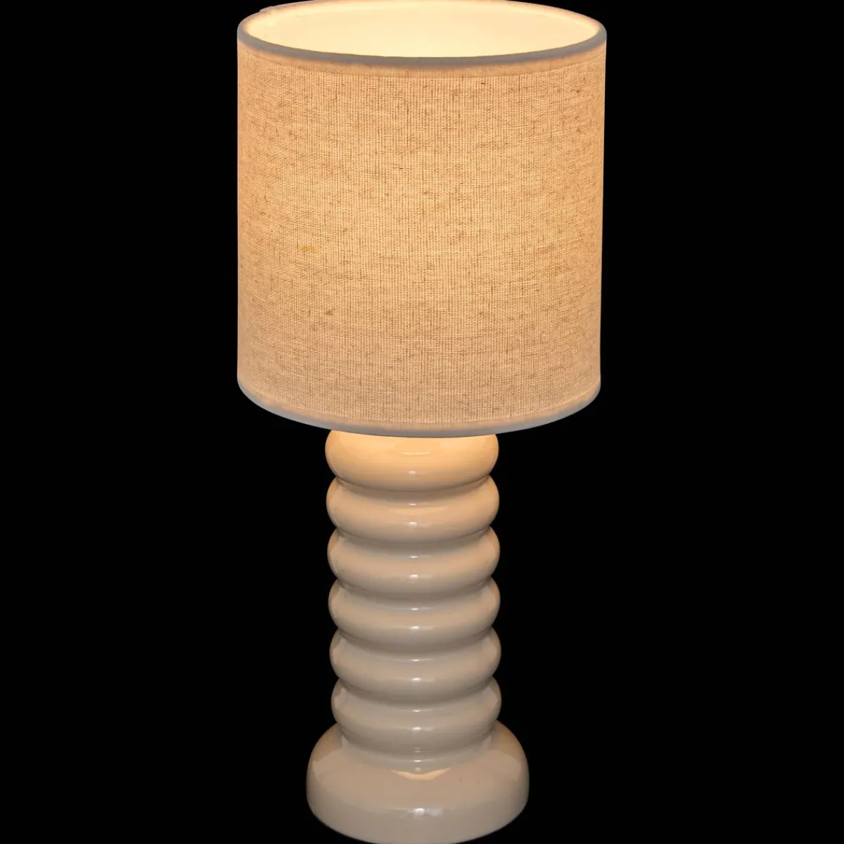 Atmosphera Lampes De Table*Lampe "Vinas" Argent