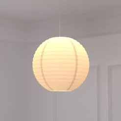 Atmosphera Lanternes*Lanterne boule papier Beige