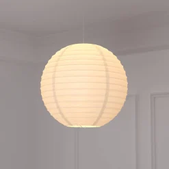 Atmosphera Lanternes*Lanterne boule papier Beige