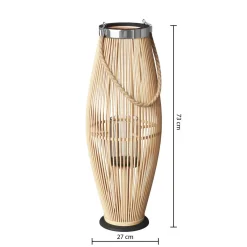Atmosphera Lanternes*Lanterne d'intérieur FIT Beige Ecru