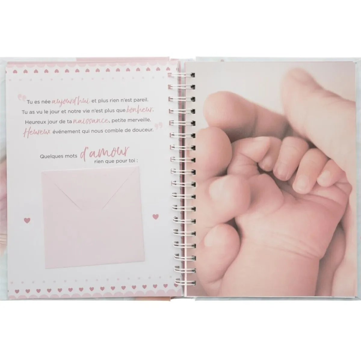 Atmosphera Cadeaux De Naissance*Livre de naissance 100 pages Bleu
