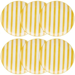 Atmosphera Assiettes Plates*Lot de 6 Assiette plate  