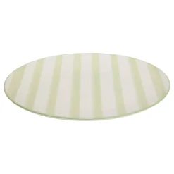 Atmosphera Assiettes Plates*Lot de 6 Assiette plate "Charlie" Noir