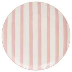 Atmosphera Assiettes Plates*Lot de 6 Assiette plate  "Charlie" Blanc