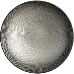 Atmosphera Assiettes Creuses*Lot de 6 assiettes creuses "Atelier" Noir2