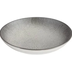 Atmosphera Assiettes Creuses*Lot de 6 assiettes creuses "Atelier" Noir2