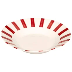 Atmosphera Assiettes Creuses*Lot de 6 assiettes creuses "Cheri" Blanc
