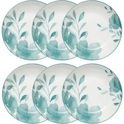 Atmosphera Assiettes Creuses*Lot de 6 assiettes creuses "Lily"
