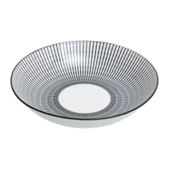 Atmosphera Assiettes Creuses*Lot de 6 assiettes creuses "Lunis" Bleu