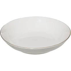 Atmosphera Assiettes Creuses*Lot de 6 assiettes creuses "Petit Salon" Blanc