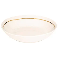 Atmosphera Assiettes Creuses*Lot de 6 assiettes creuses "Selena" blanc