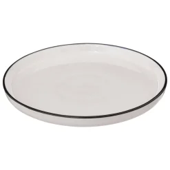 Atmosphera Assiettes À Dessert*Lot de 6 assiettes à dessert "Alix" Noir