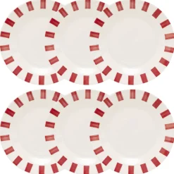 Atmosphera Assiettes À Dessert*Lot de 6 assiettes à dessert "Cheri" Multicolore3