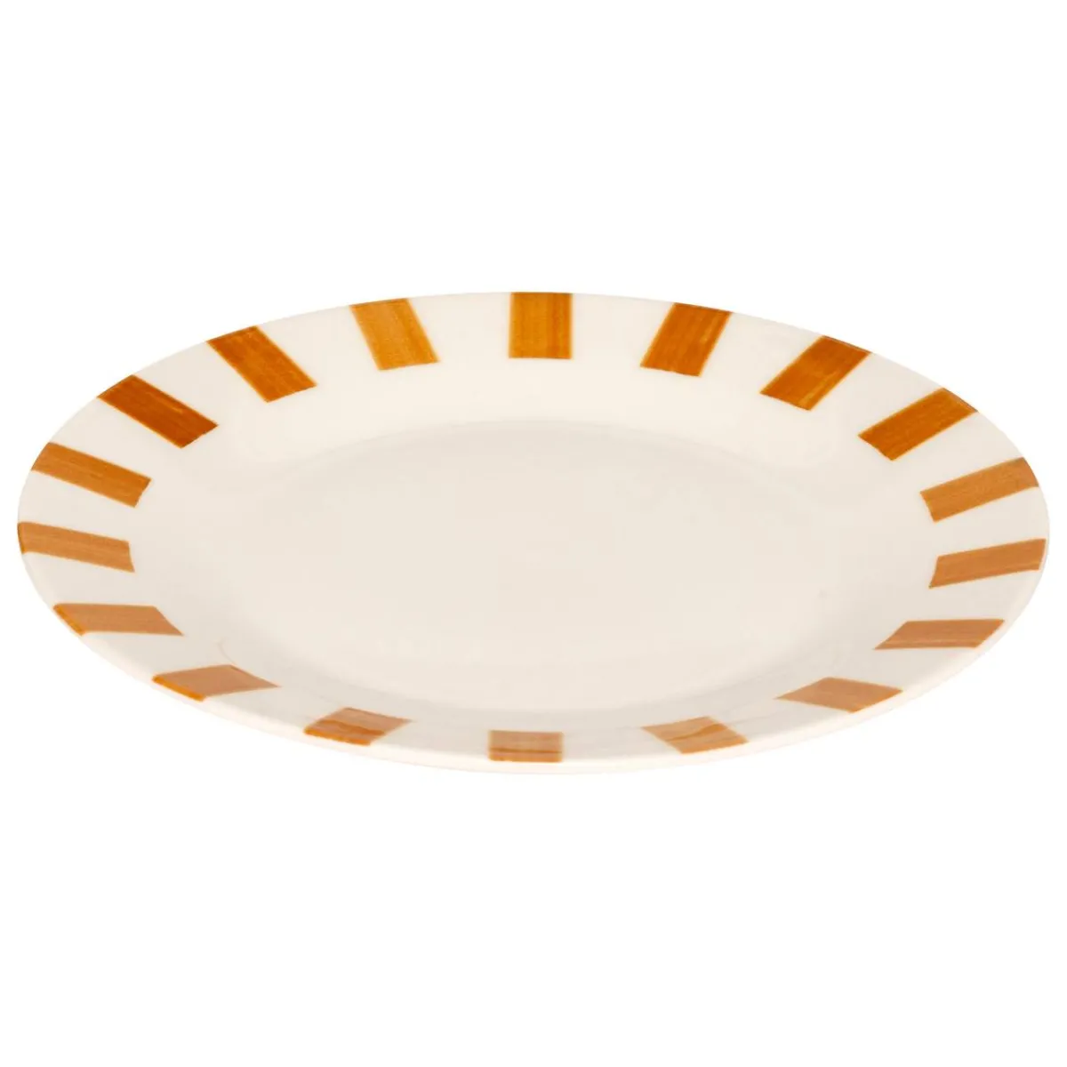 Atmosphera Assiettes À Dessert*Lot de 6 assiettes à dessert "Cheri" Beige