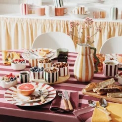 Atmosphera Assiettes À Dessert*Lot de 6 assiettes à dessert "Cheri" Beige