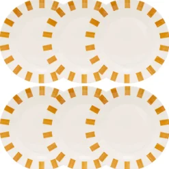 Atmosphera Assiettes À Dessert*Lot de 6 assiettes à dessert