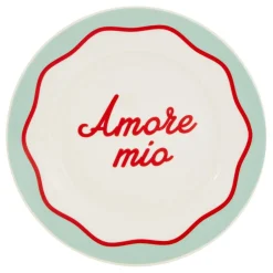 Atmosphera Assiettes À Dessert*Lot de 6 assiettes à dessert  "Della Pasta" Blanc