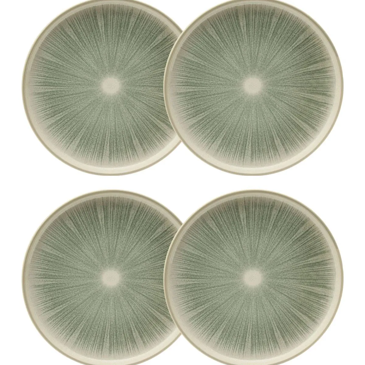 Atmosphera Assiettes À Dessert*Lot de 4 assiettes à dessert "Eva" Bleu