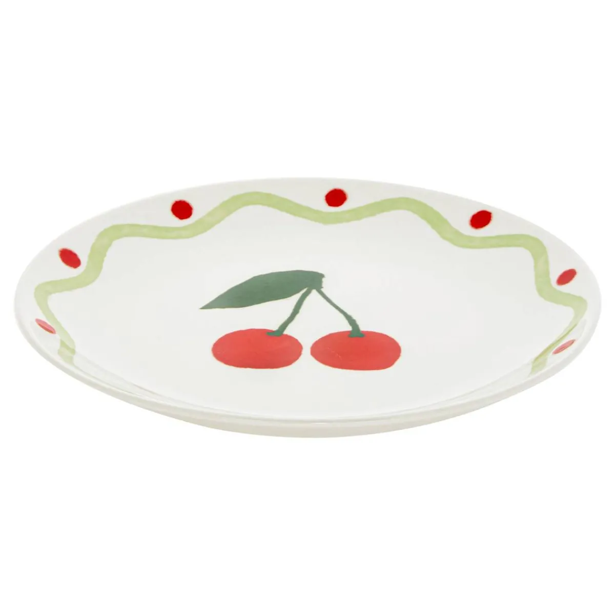 Atmosphera Assiettes À Dessert*Lot de 6 assiettes à dessert "Fruity" Vert