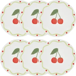 Atmosphera Assiettes À Dessert*Lot de 6 assiettes à dessert