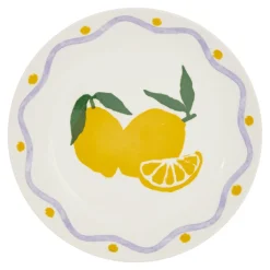 Atmosphera Assiettes À Dessert*Lot de 6 assiettes à dessert "Fruity" Blanc