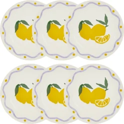 Atmosphera Assiettes À Dessert*Lot de 6 assiettes à dessert  