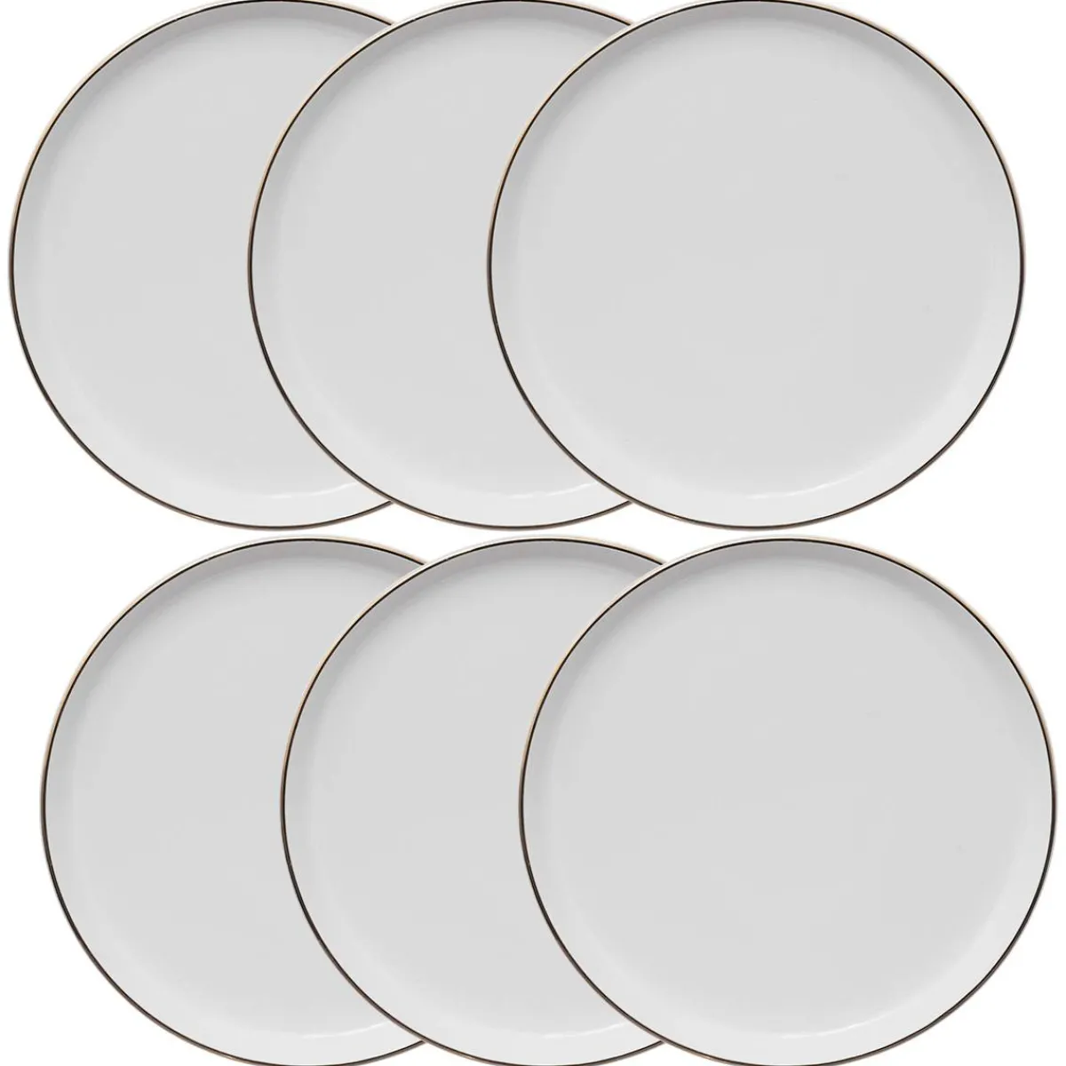 Atmosphera Assiettes À Dessert*Lot de 6 assiettes à dessert "Sublima" Multicolore