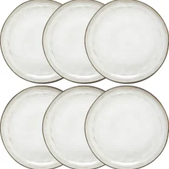 Atmosphera Assiettes Plates*Lot de 6 assiettes plates 