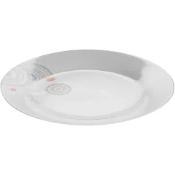 Atmosphera Assiettes Plates*Lot de 6 assiettes plates "Instant" Blanc