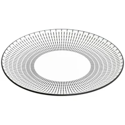 Atmosphera Assiettes Plates*Lot de 6 assiettes plates "Lunis" Bleu