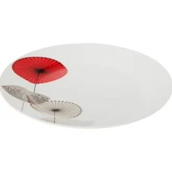 Atmosphera Assiettes Plates*Lot de 6 assiettes plates "Osara" Blanc