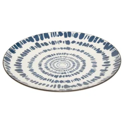 Atmosphera Assiettes Plates*Lot de 6 assiettes plates "Umami" Blanc